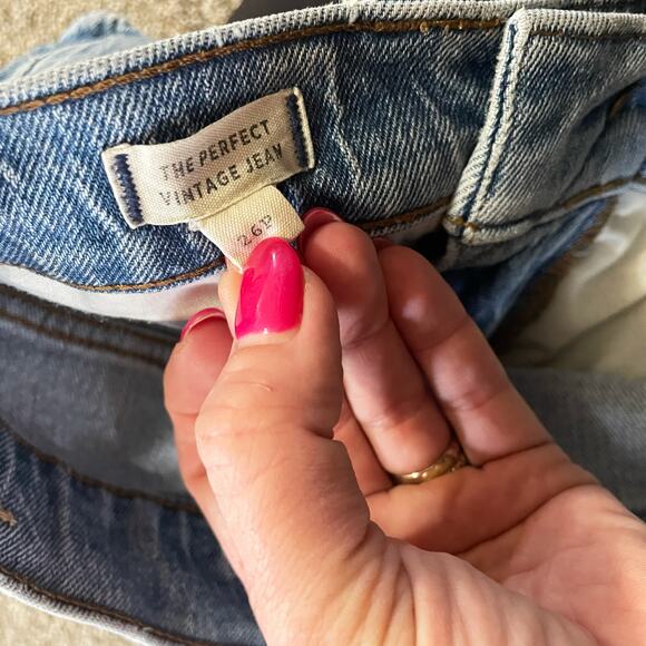 Madewell Perfect Vintage Jeans Size 26 Petite - Picture 4 of 7